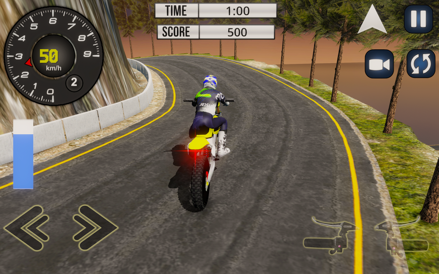 Motorcycle Racer 3D-Offroad Bike Racing Games 2018截图5