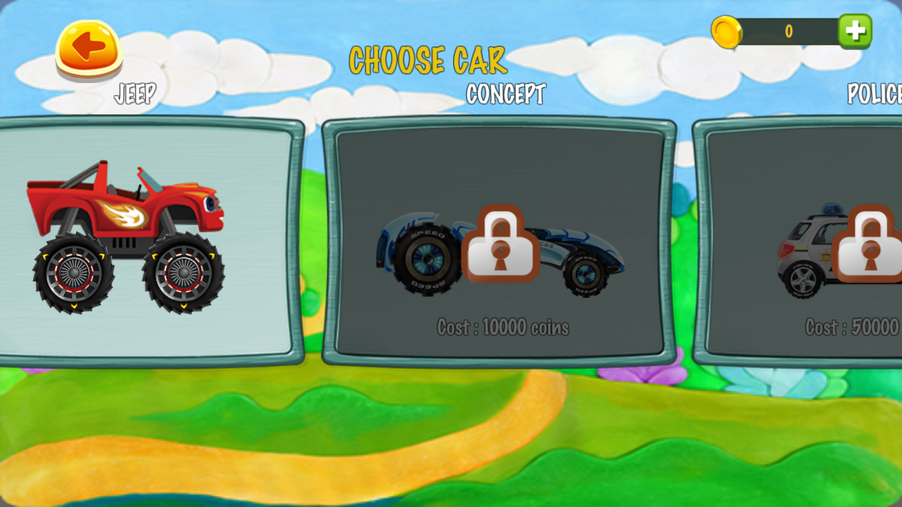 Blaze Monster Racing Car Game截图3