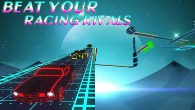 GT Racing Stunts: Car Driving (Neon)截图1