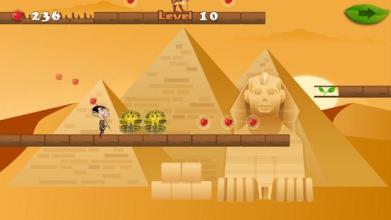 Jumper Mr Bean Pharaoh of Egypt Adventure Games截图2