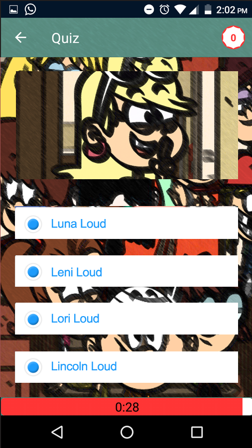 Guess The Loud House Trivia Quiz截图1