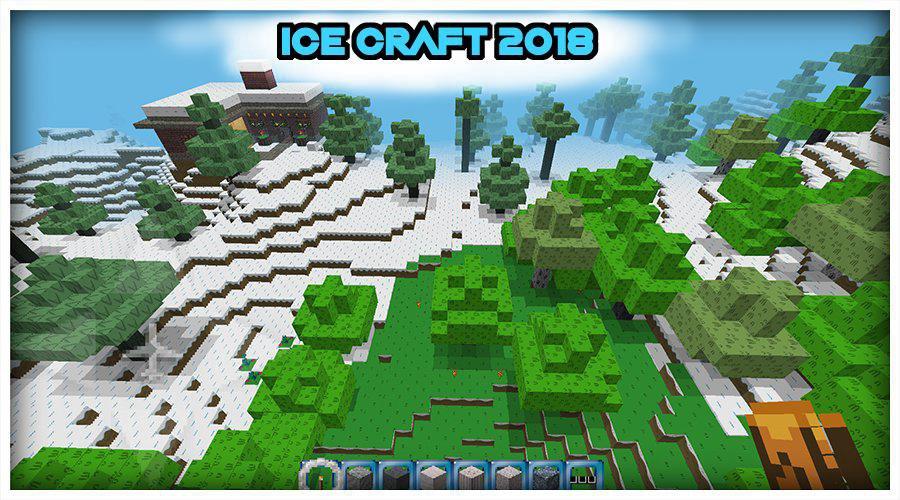 Ice Craft 2018 : Crafting and Survival截图1