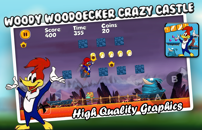 Woody Woodpecker Crazy Castle截图1