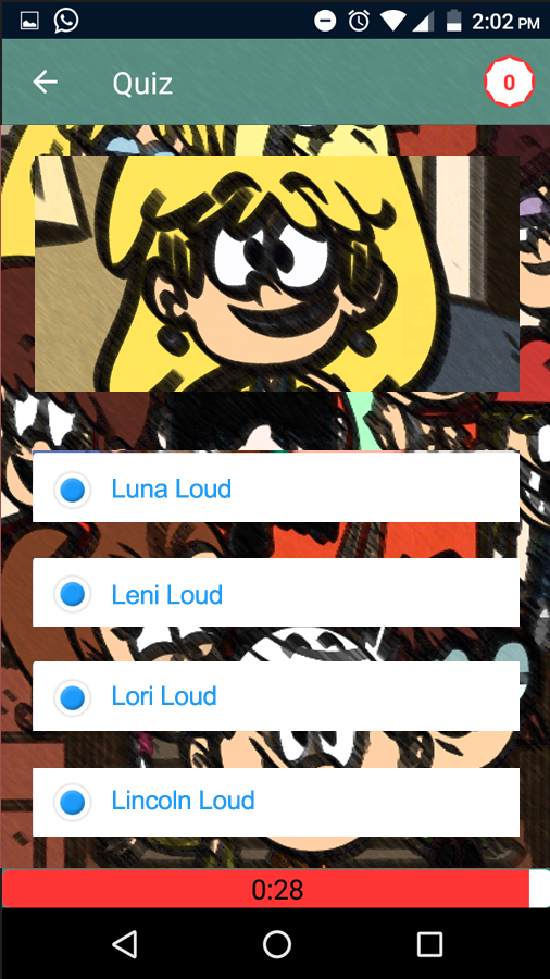 Guess The Loud House Trivia Quiz截图2