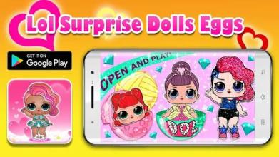 Lol Surprise opening Dolls Eggs截图2