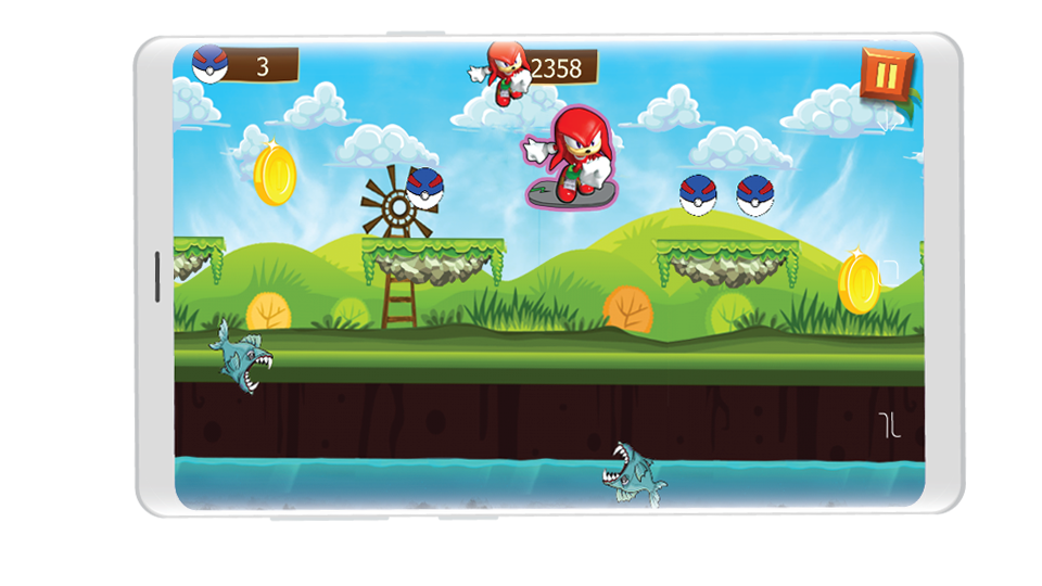 knuckles super adventures sonic截图1