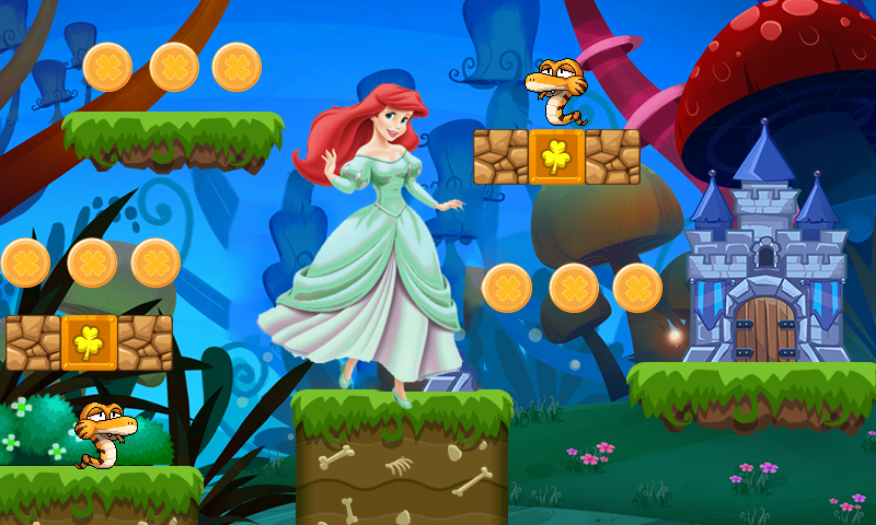 Adventures Princess Ariel Runner World截图3