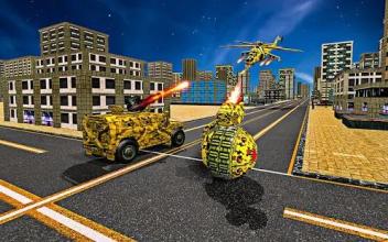 US Army Robot Transform Helicopter War截图4