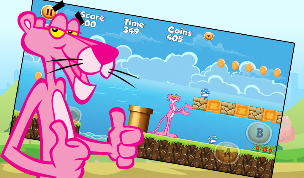 super pink panther adventure Mystery world截图3