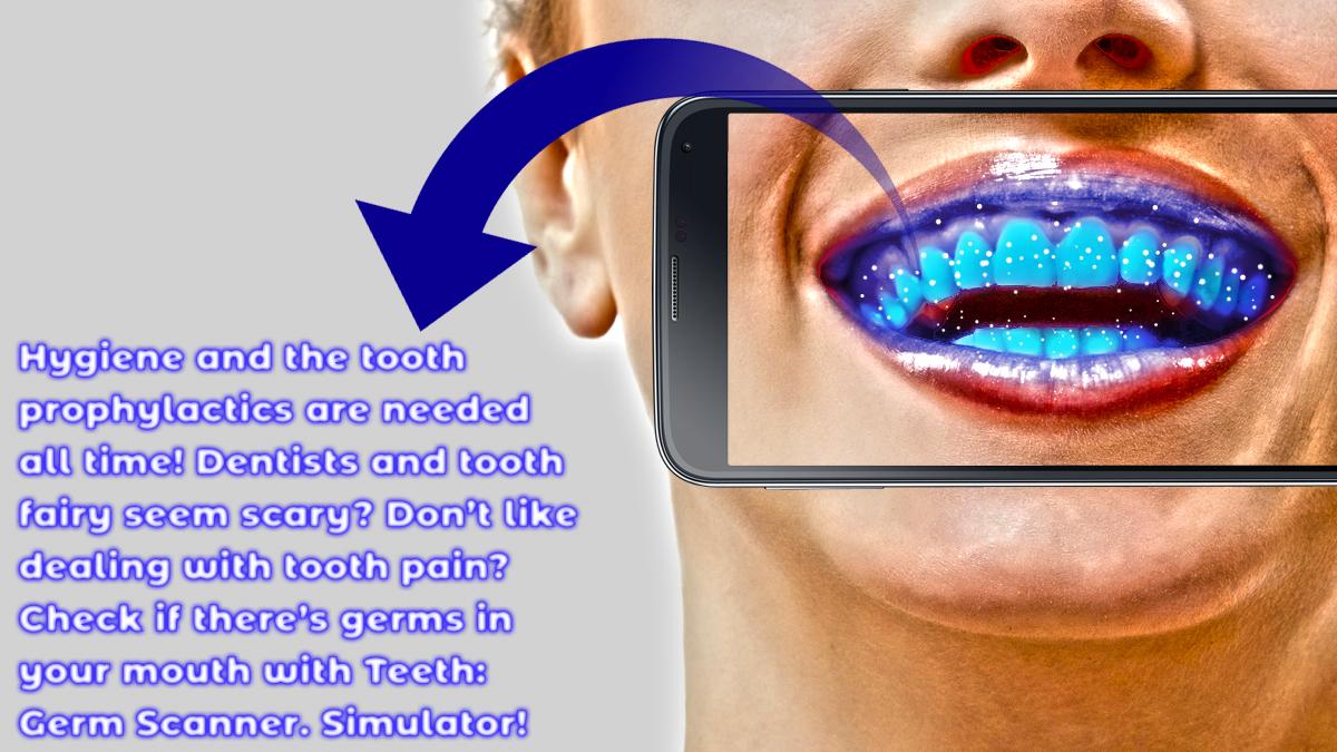 Teeth Germ Scanner Simulator App截图2