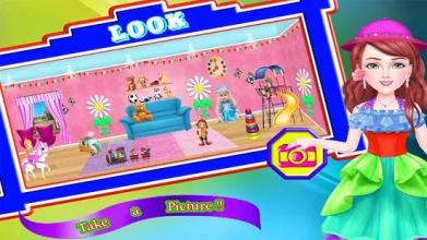 Princess Doll House Interior Decorating game截图1