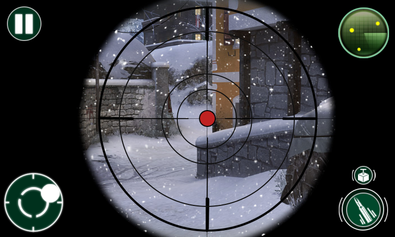 Sniper Shooting Winter截图1