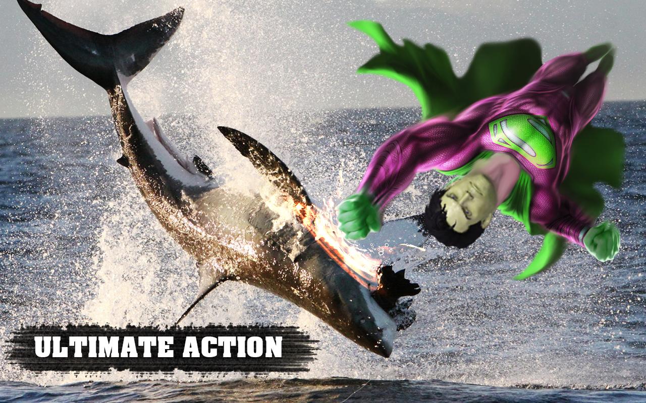 Superhero VS Shark Attack Game截图4