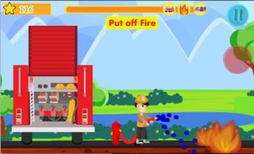 Kids Fire Fighters Training & Rescue Game截图2