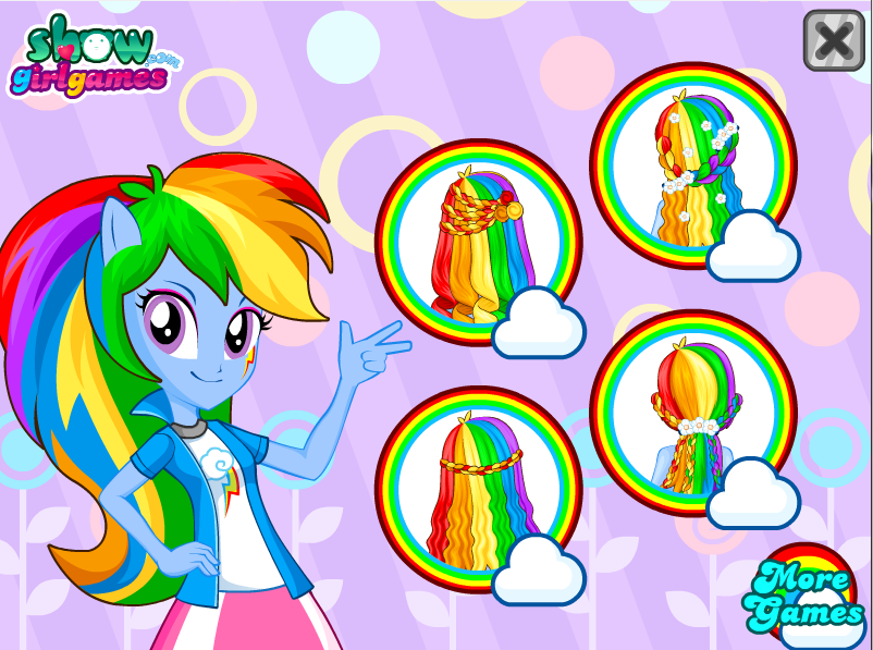 My Little Pony Hair Design - Free Games截图2