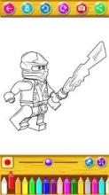 Coloring book for Lego of Ninjago截图5