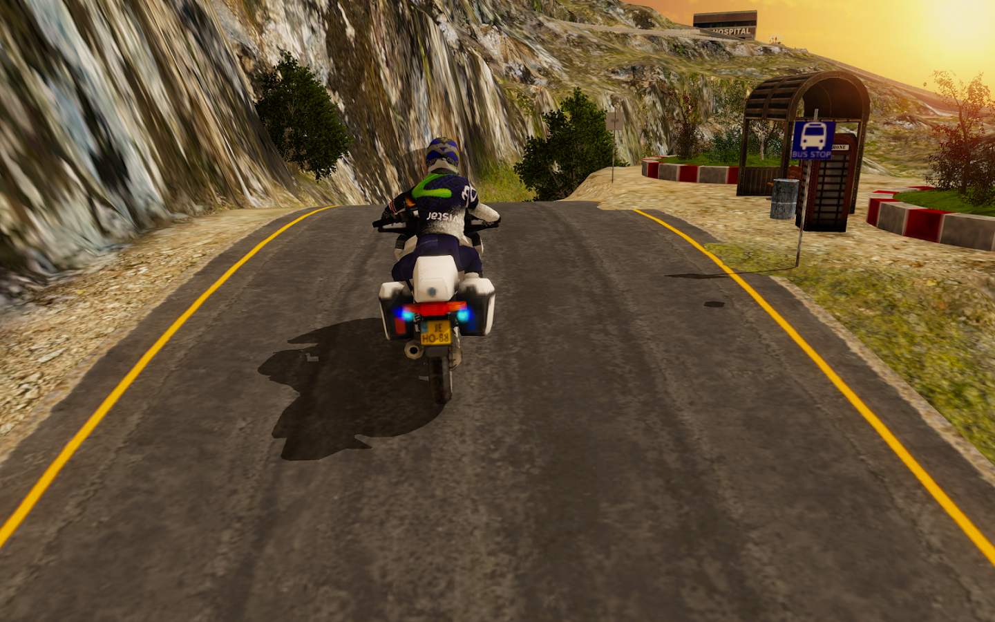 Motorcycle Racer 3D-Offroad Bike Racing Games 2018截图1