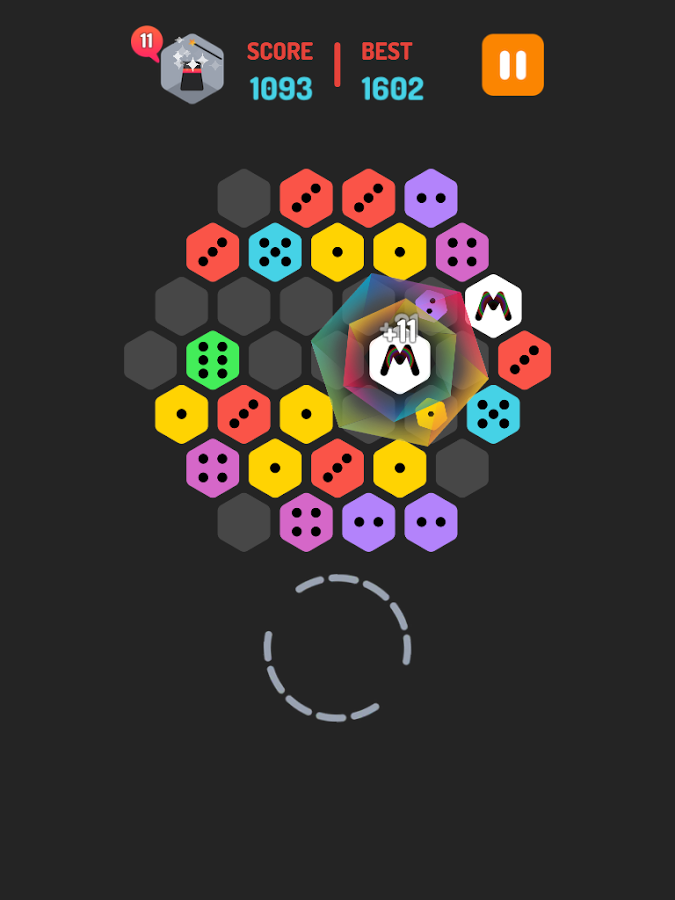 Merge Block Hexa: Dominoes Merged Puzzle截图3