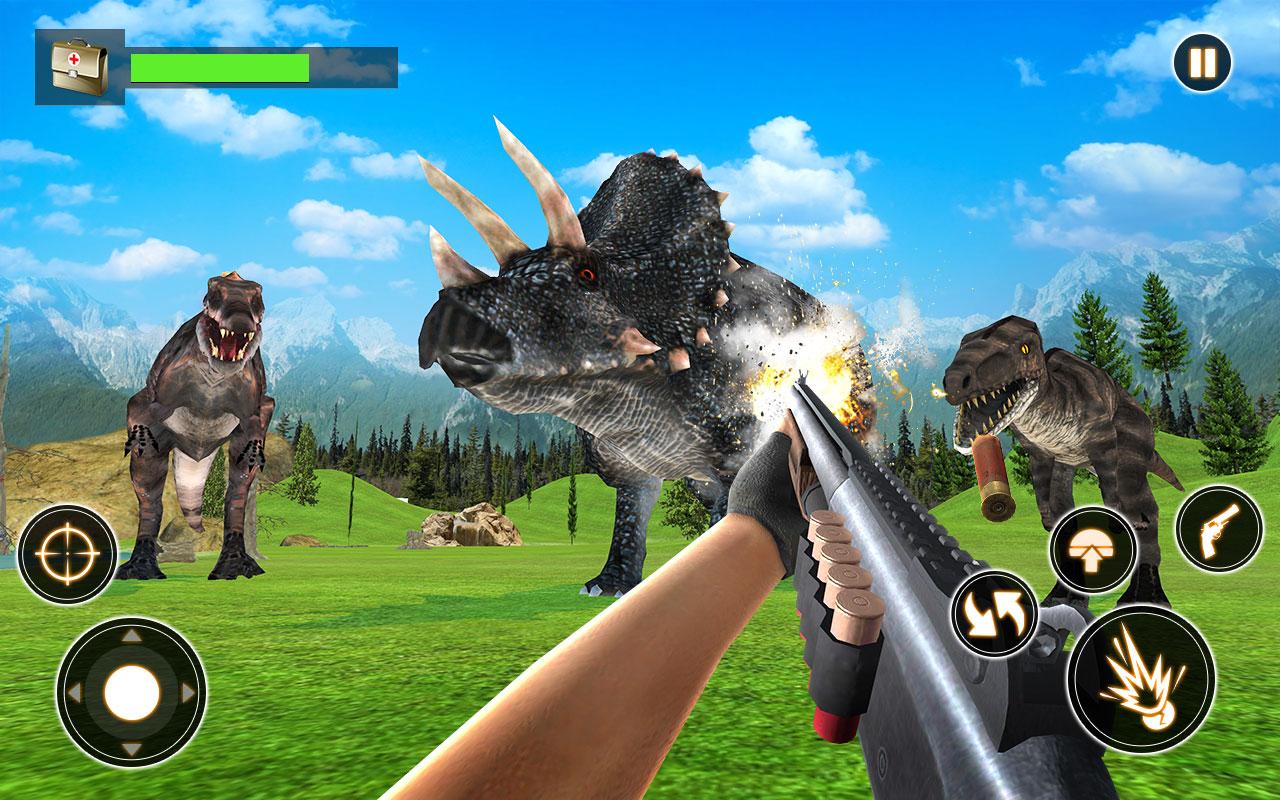 Dinosaurs Hunter Sniper Safari Hunting Free截图3