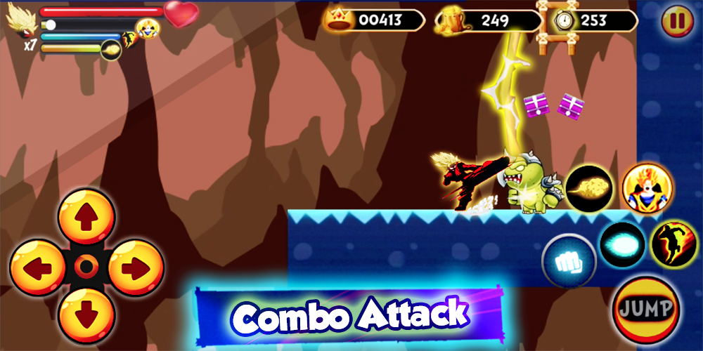 * Super Goko: Dragon Shadow Saiyen Battle截图4