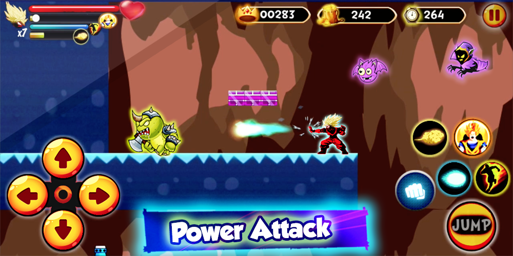 * Super Goko: Dragon Shadow Saiyen Battle截图2