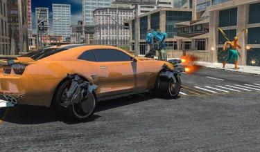 Auto Spider: Police Robot Battle截图3