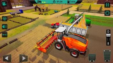 Farm Sim Drive 2018: Modern Real Farming Tractor截图1