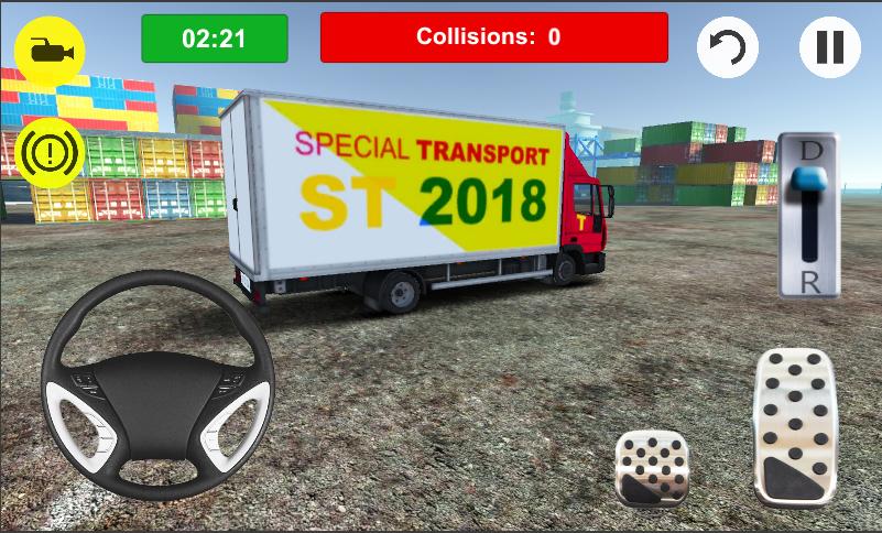 Truck Driver School - Parking Simulator Game 2018截图3