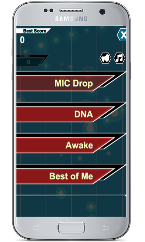 BTS MIC Drop Piano TIles截图3