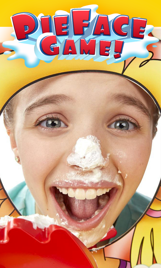 pie on face game截图3