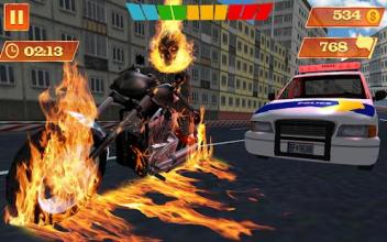 Ghost Rider Game : Ghost Bike Rider截图5