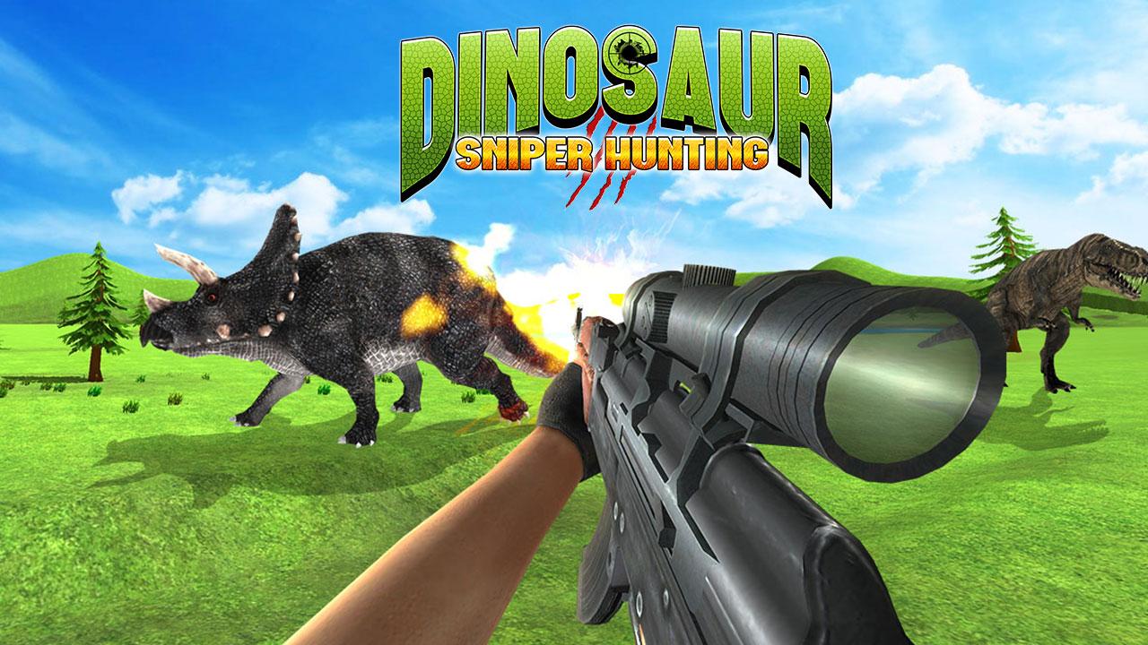 Dinosaurs Hunter Sniper Safari Hunting Free截图2