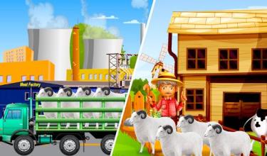 Real Meat Factory: Cooking Food Shop Game截图4