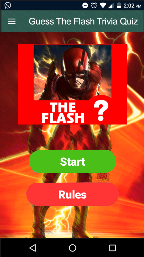 Guess The Flash Trivia Quiz截图4