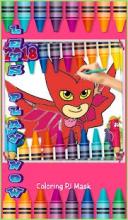 Coloring Pages for PJ Hero Masks games free截图4