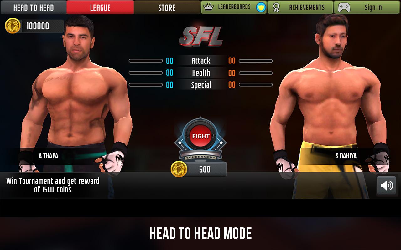 Super Fight League: Official Game截图4