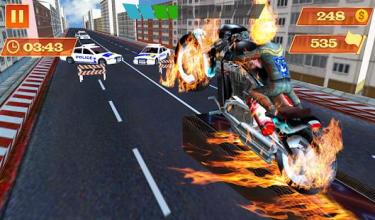 Ghost Rider Game : Ghost Bike Rider截图1