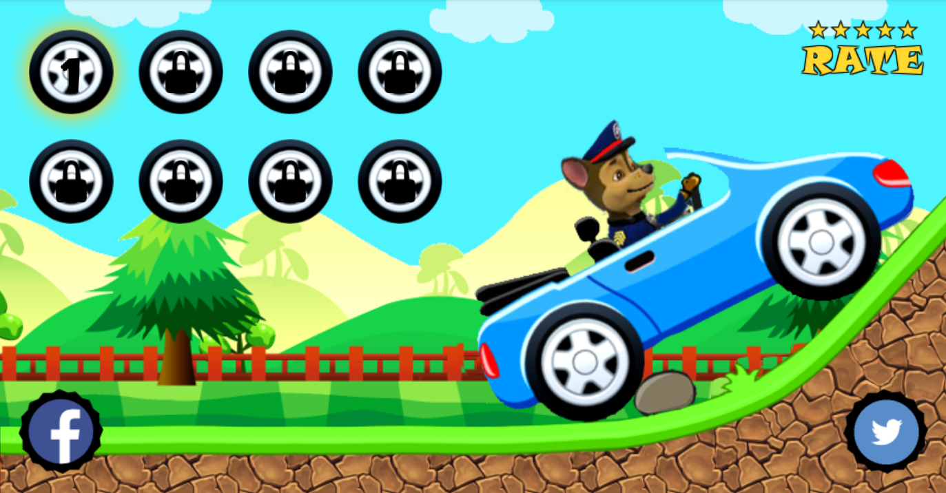 Speed Car Of Paw Patrol截图3