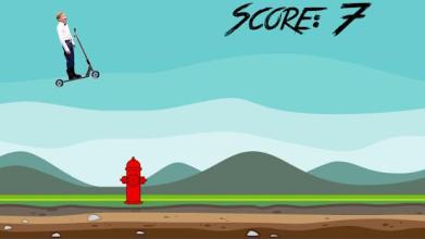 Yodeling Kid Scooter Game截图1