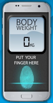 体重指纹模拟器截图