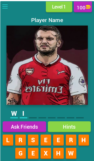 Arsenal Player Quiz截图5