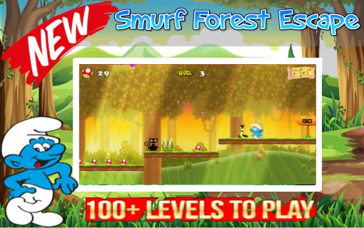 Smurf Forest Escape截图2