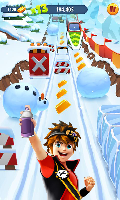 Subway zak Storm Rush Pirate dash截图2