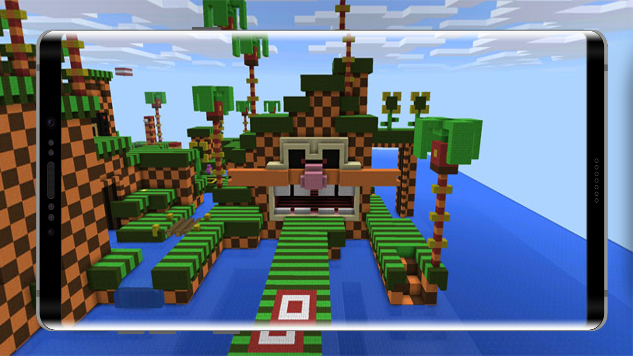 Map Parkour Sonic the Hedgehog For MCPE截图3