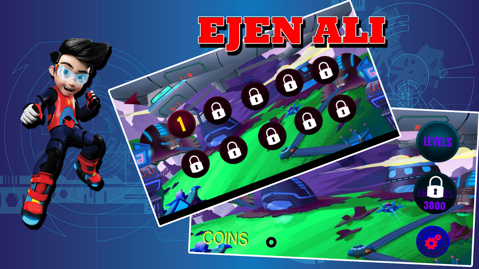 Super Ejen Ali : MATA Super Adventure截图1