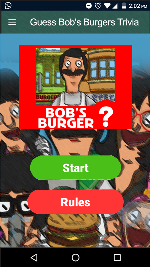 Guess Bob's Burgers Trivia Quiz截图4