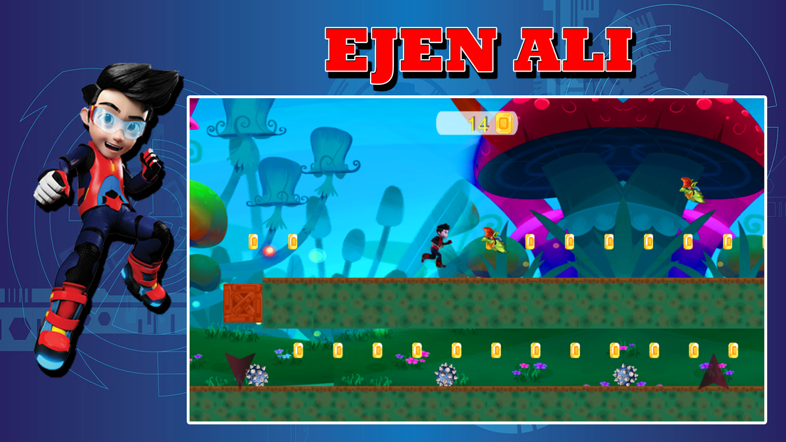 Super Ejen Ali : MATA Super Adventure截图2