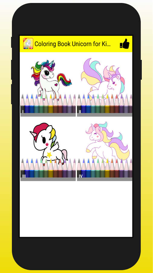 Coloring Book - Unicorn Drawing Game截图2