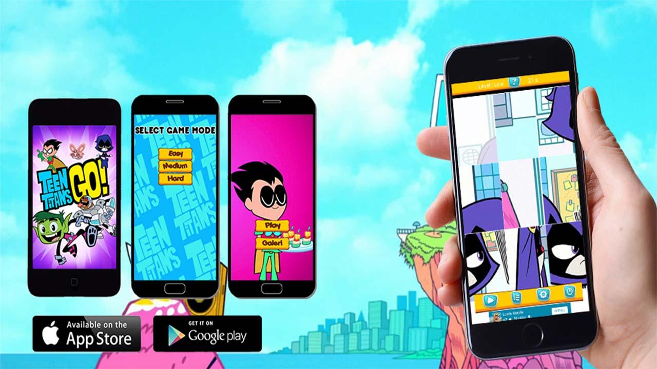 Super Teen Titans Puzzle Adventure截图1