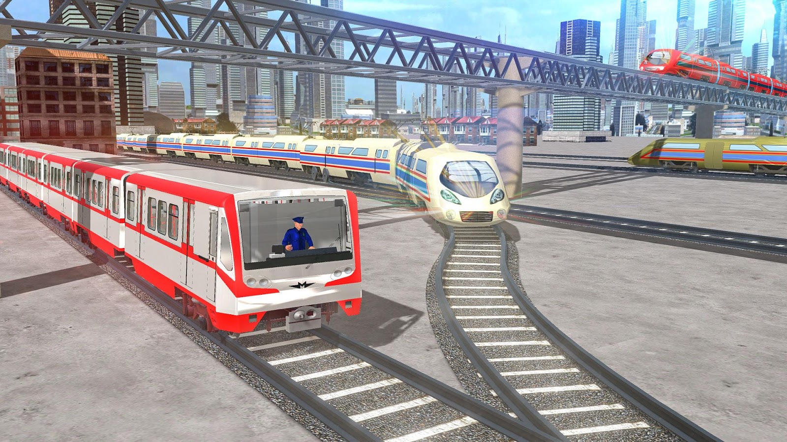 Indian City Train Drive Free Simulator 2018截图4